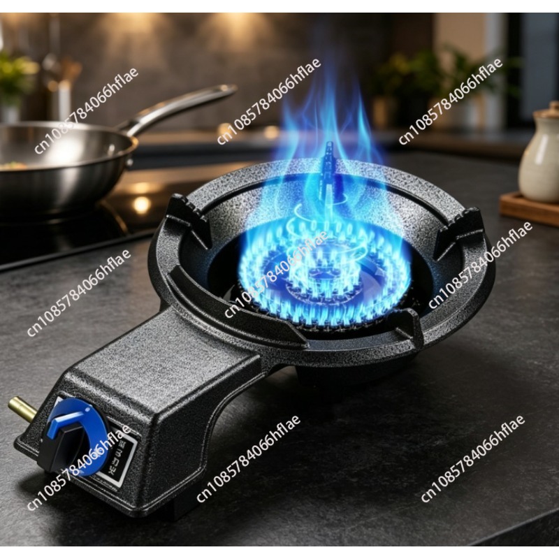 Commercial Kitchen Burner - 高温シングルガスバーナー、省エネ強火力コンロ、家庭用キッチン＆業務用レストラン向け