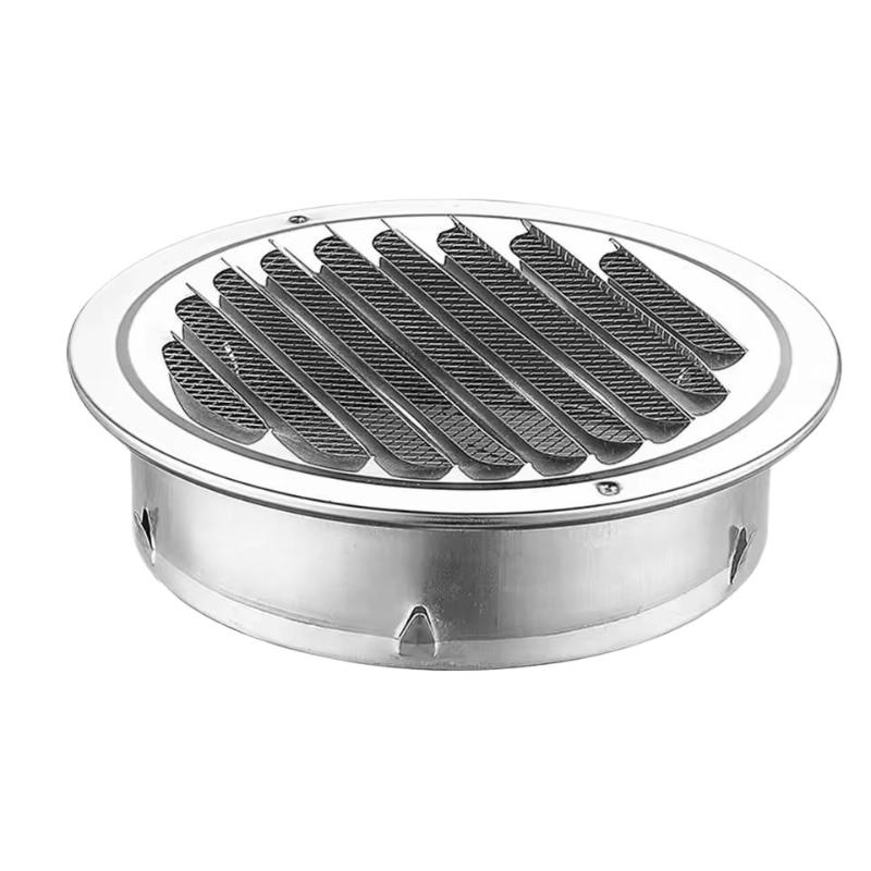 Commercial Exhaust Hood - 【TG16】2025 1個 70-300mm 丸型スチール製エアベントグリル 防虫 家庭用外壁ダクト換気ツール