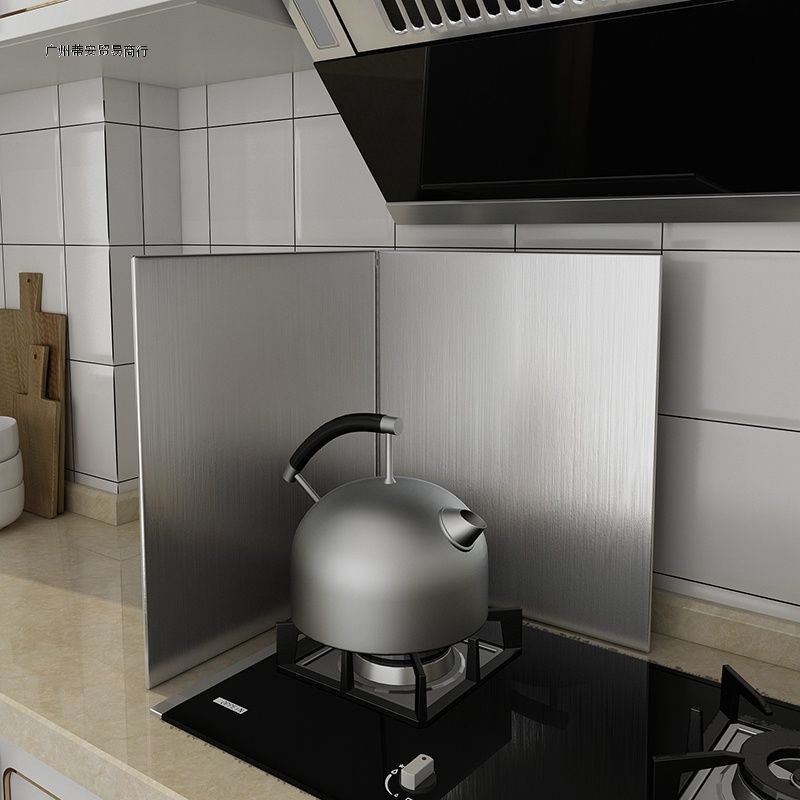 Commercial Kitchen Warmer - オイルバッフルキッチンステンレス鋼オイルバッフル肥厚高温ガスストーブ断熱プレートお手入れが簡単