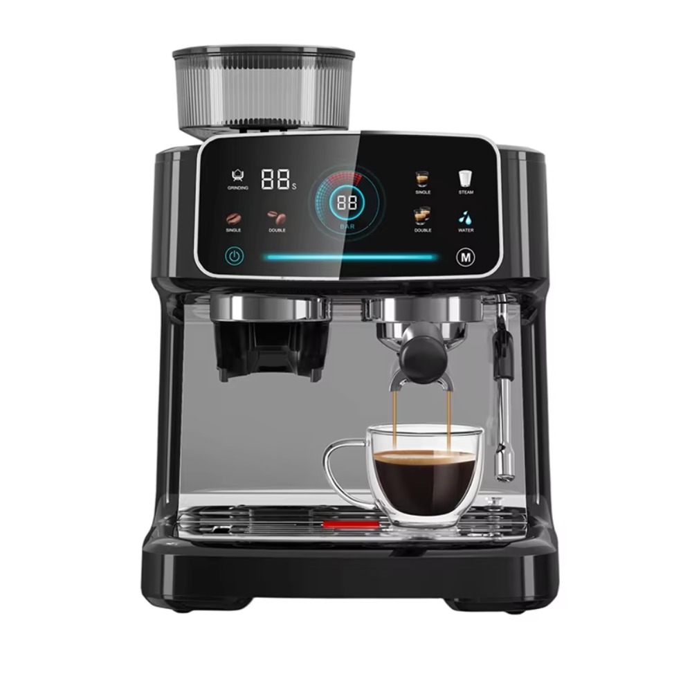 Commercial Espresso Machine - アップグレード版高効率抽出ハイパワーエスプレッソマシン業務用家庭用コーヒーマシン