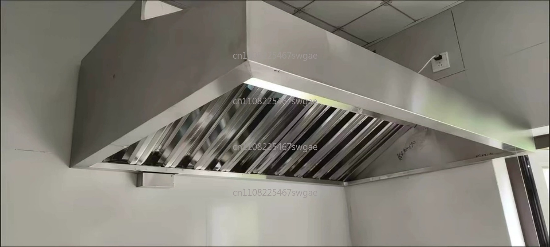 Commercial Exhaust Hood - 業務用大型レンジフード ステンレス製 高出力 レストラン・ホテル向け 220V対応