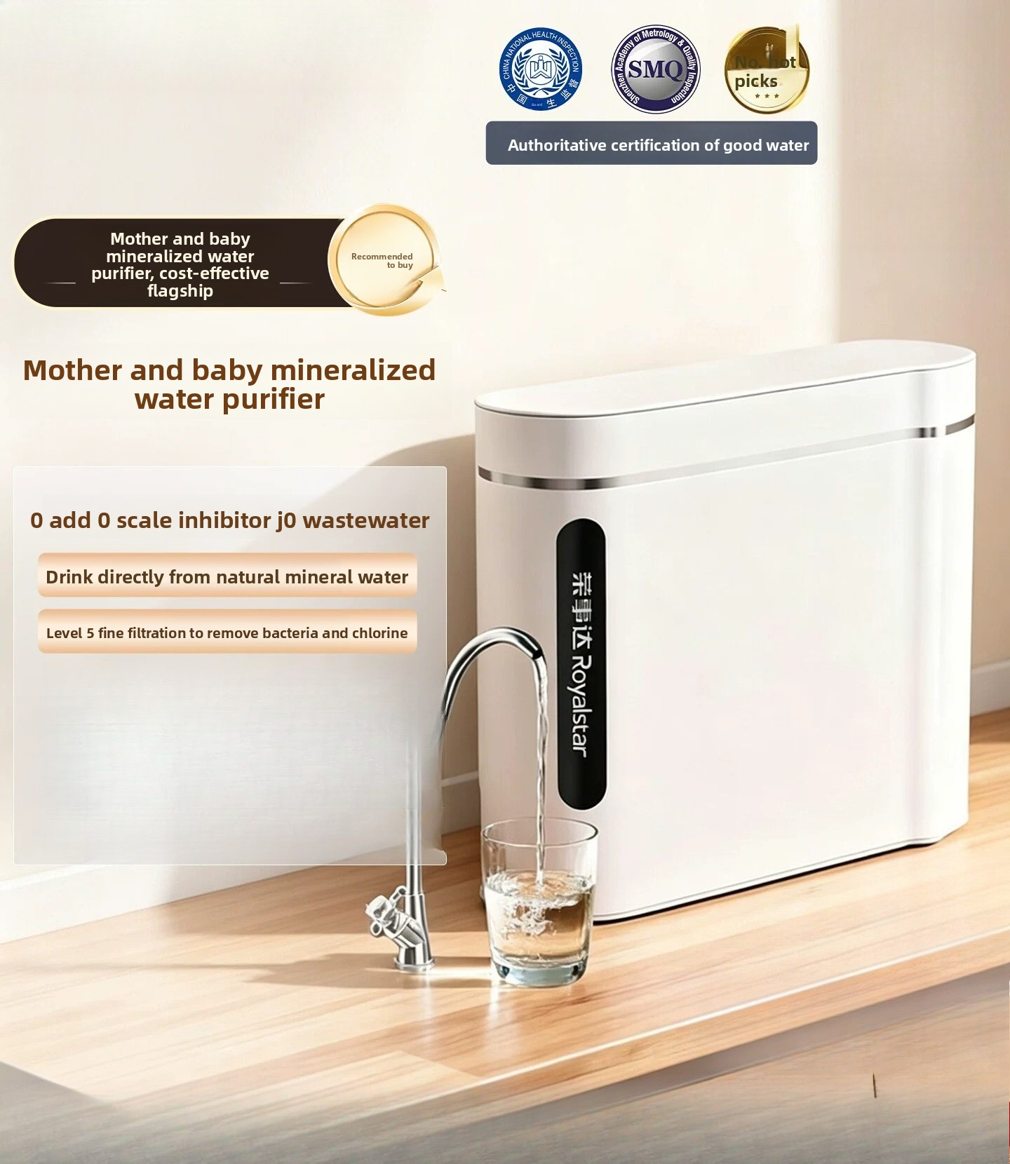 Commercial Kitchen Tap - キッチン浄水器 蛇口プレフィルター 水道水フィルター 業務用浄水器 家庭用・業務用浄水システム