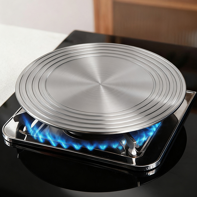 Commercial Kitchen Warmer - アルミストーブトップディフューザーパン熱伝導プレートキッチン熱ガイドプレートガスストーブ調理器具部品アウトドア食器