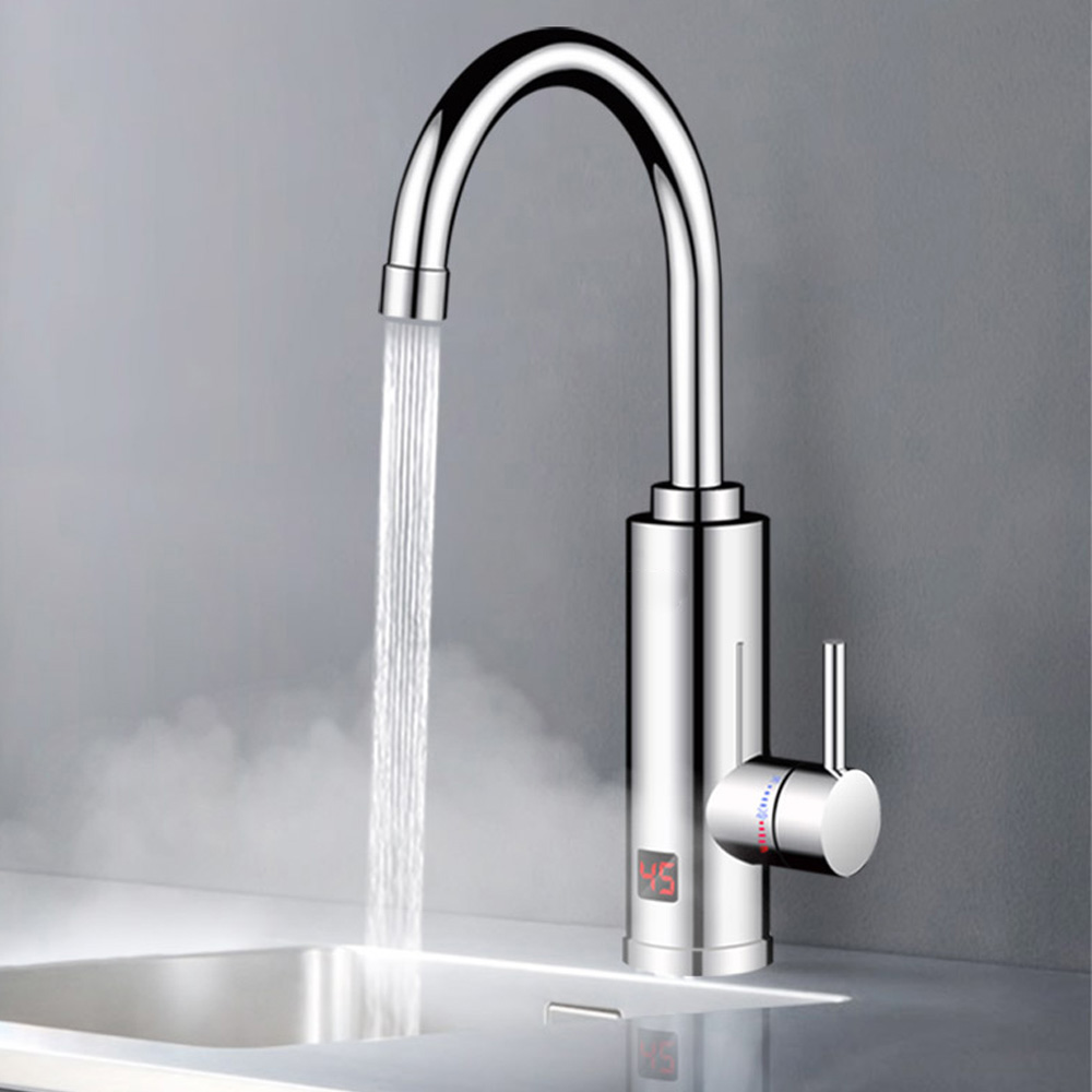Commercial Kitchen Tap - 3000W 電気温水器 浴室 キッチン 蛇口 タンクレス給湯器