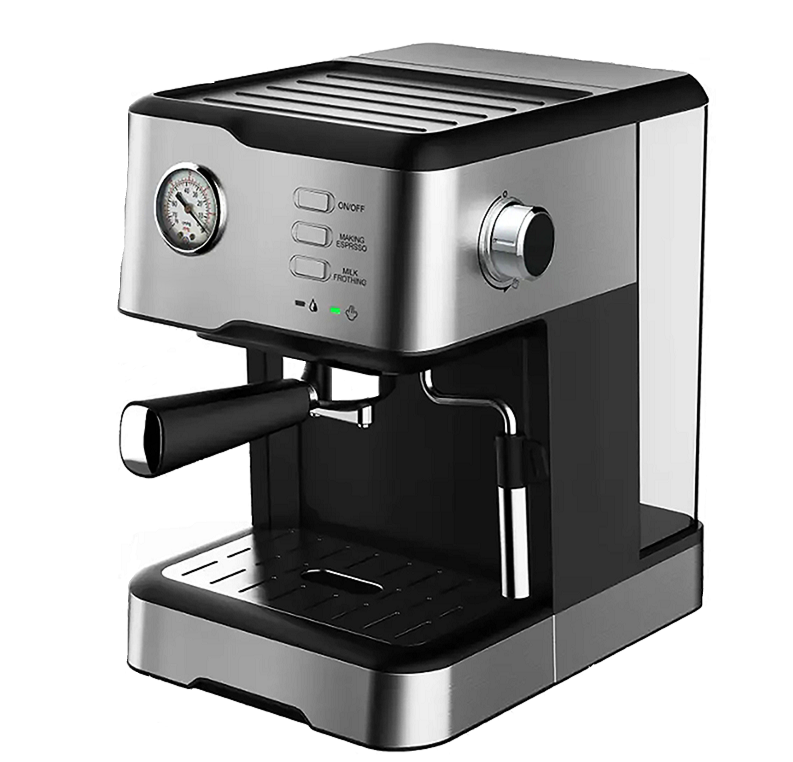Commercial Espresso Machine - ホットセール 家庭用ポータブル電動業務用ステンレス製15バールポンプ1Lエスプレッソコーヒーメーカー