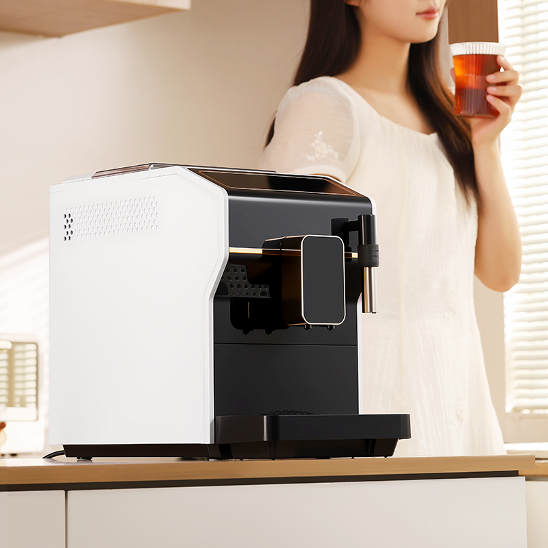Commercial Espresso Machine - スーパービジネス ポータブルコーヒーメーカー 自己加熱式 エスプレッソ 商用 全自動コーヒーマシン