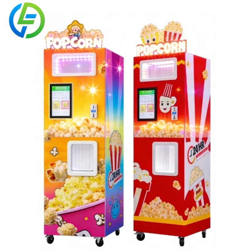 Commercial Popcorn Machine - カスタマイズ可能な工場直送新型自動ポップコーン販売機 110V/220V 業務用 簡単投資で収益性の高い事業に最適