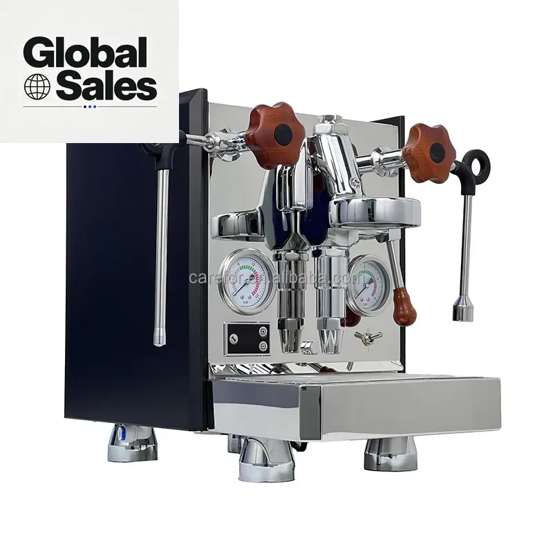 Commercial Espresso Machine - 1グループ振動ポンプホテルコーヒーショップ商業用プロフェッショナルマニュアルE61エスプレッソコーヒーマシン