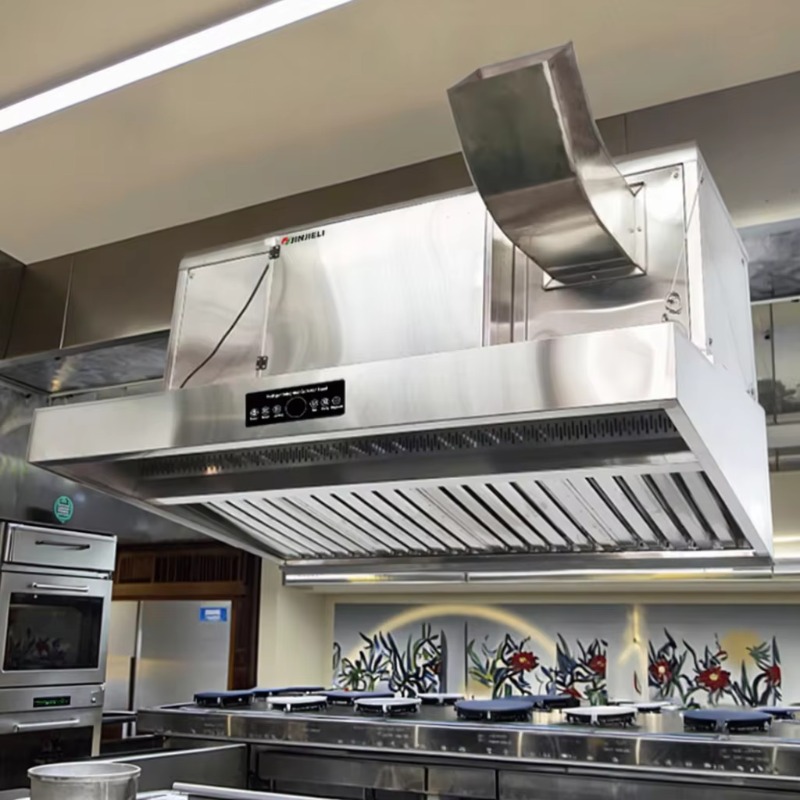 Commercial Kitchen Hood Cleaning - 業務用カスタマイズ可能なステンレス製業務用厨房レンジフード、お手入れ簡単排気フード