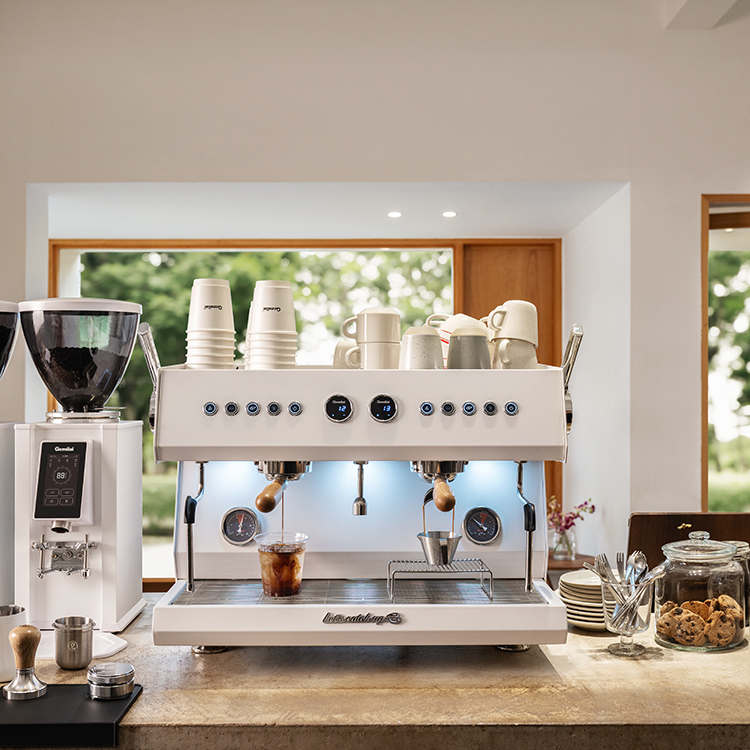 Commercial Espresso Machine - Gemilai G3211A 業務用エスプレッソマシン プロバリスタ向け 2グループ エクスプレスコーヒーマシン