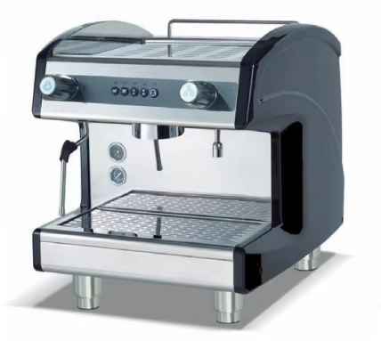 Commercial Espresso Machine - コーヒースター 2500/3800W ステンレス製 半自動 プロフェッショナル エスプレッソコーヒーメーカー