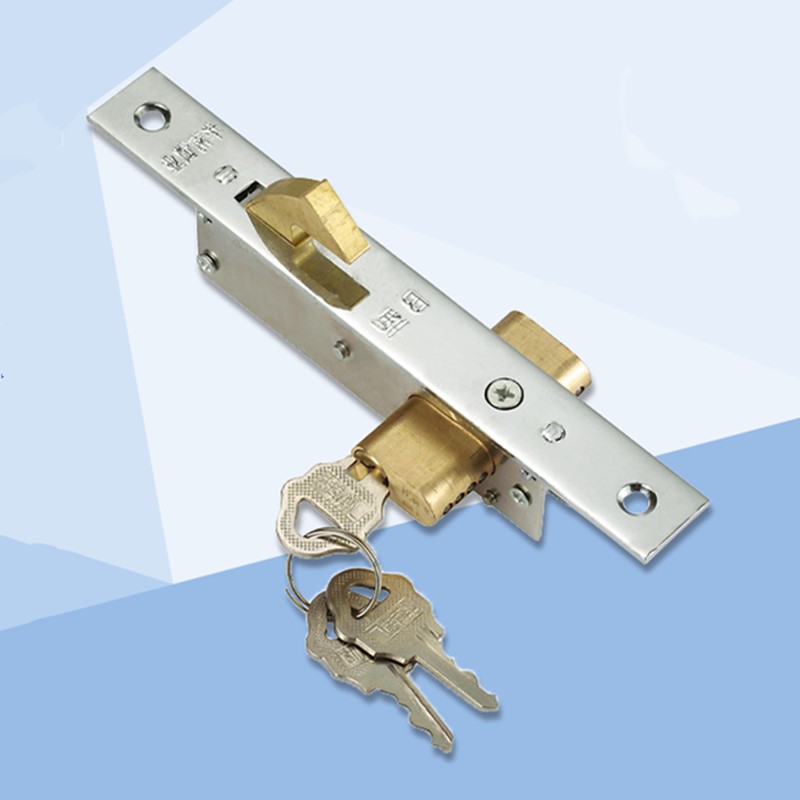 Commercial Kitchen Swing Door - ドアフックロック 引き戸ロック 交換用セキュリティロック キー付き キッチンバルコニーアクセサリー ドア厚さ30-42MM用