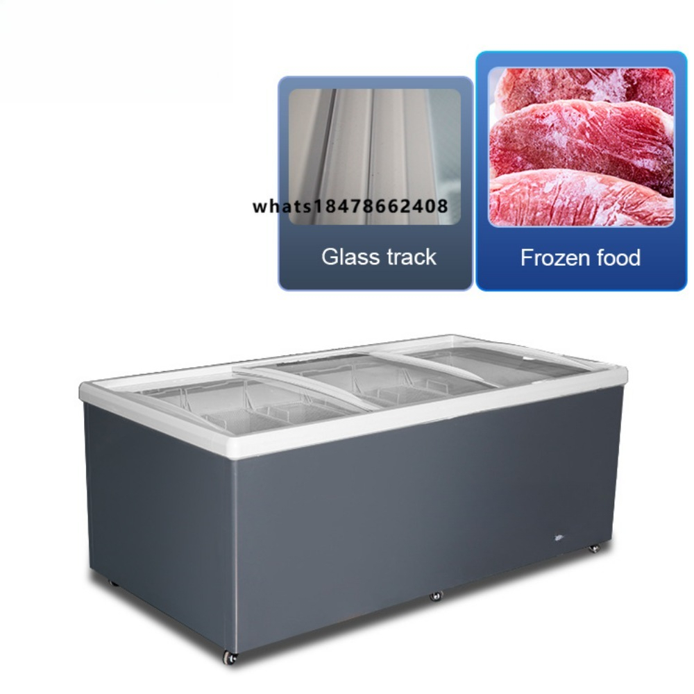 Commercial Chest Freezer - 冷凍設備 水平型冷凍庫 業務用スーパーマーケット用チェストフリーザー スーパーマーケット用冷凍アイランド