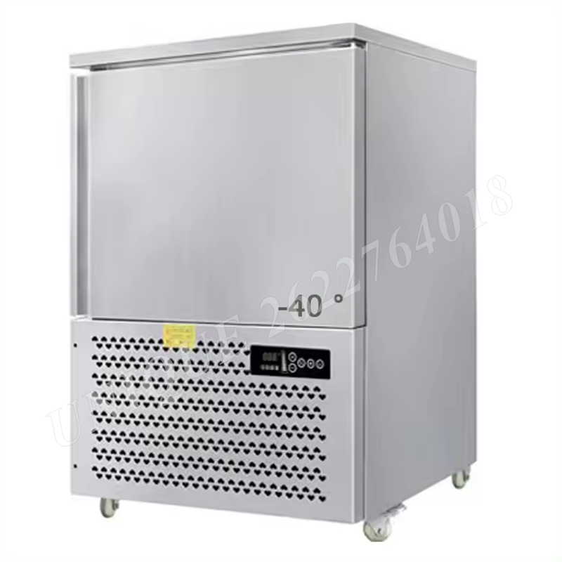 Commercial Kitchen Swing Door - キッチンクイックブラストフリーザー、魚食品用急速垂直冷凍庫、40度霜取りなし、3-10トレイ