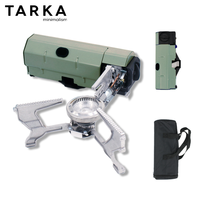 Commercial Kitchen Burner - TARKA カセットコンロ キャンプ用折りたたみ式ガスコンロ 2600w 火力 ポータブル炉