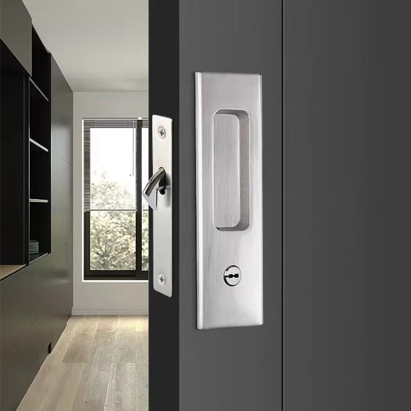 スライドドアロック、シフトドアロック、見えない木製ドアロック - Commercial Kitchen Swing Door のレビューと価格