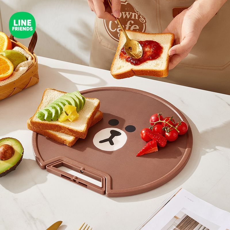 LINE FRIENDS ブラウン アニメ風 かわいいカッテ - Commercial Kitchen Items のレビューと価格
