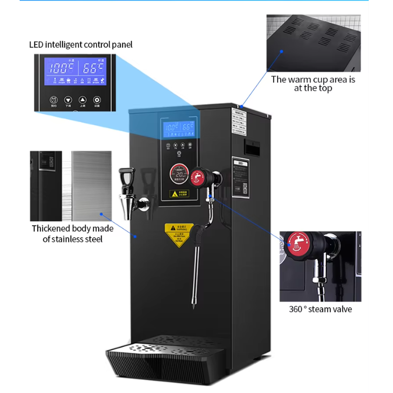 業務用ミルクフォームマシン スチームウォーターボイラー エス - Commercial Espresso Machine のレビューと価格