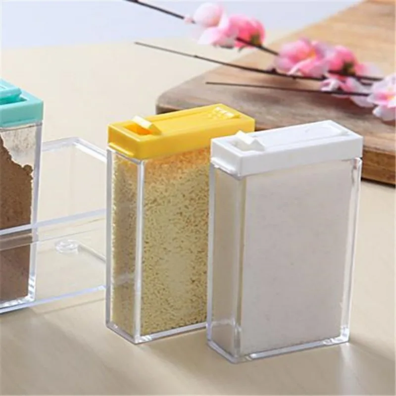 透明調味料 6 グリッド調味料ボックス 6 個セットキッチン - Commercial Kitchen Items のレビューと価格