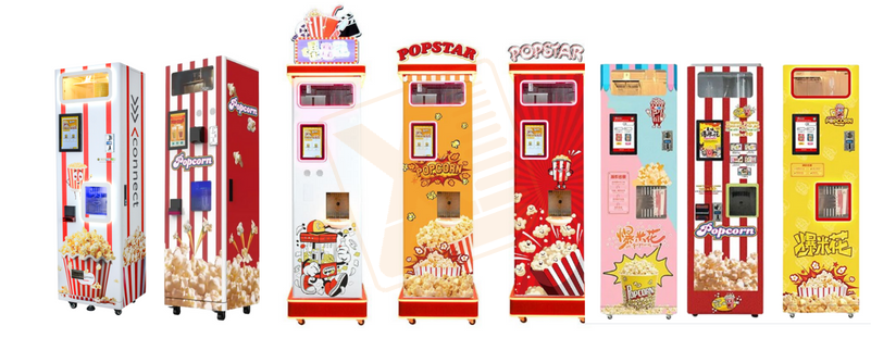 空港、ショッピングセンター、商業施設向けのコイン式ポップコー - Commercial Popcorn Machine のレビューと価格