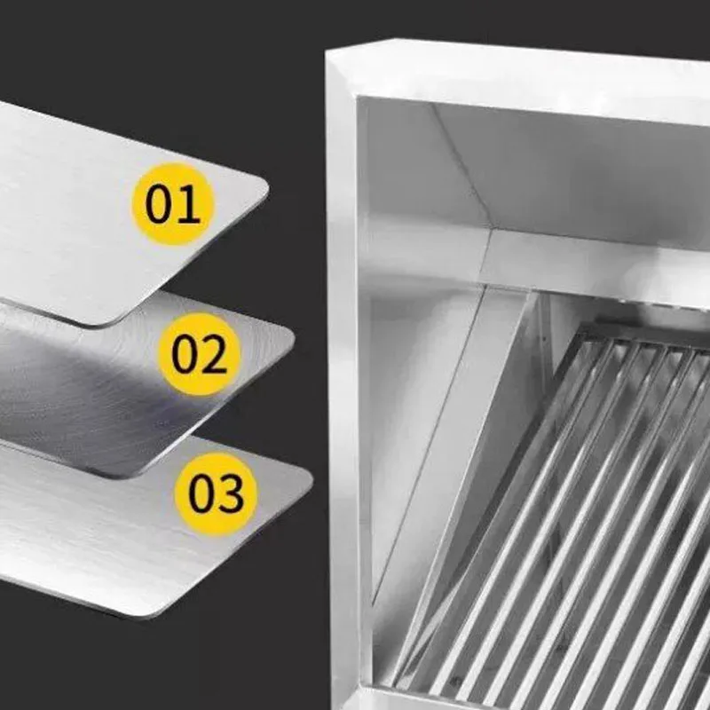 業務用厨房排煙フード 厚型ステンレス製油分離バッフル 簡単清 - Commercial Kitchen Hood Cleaning のレビューと価格