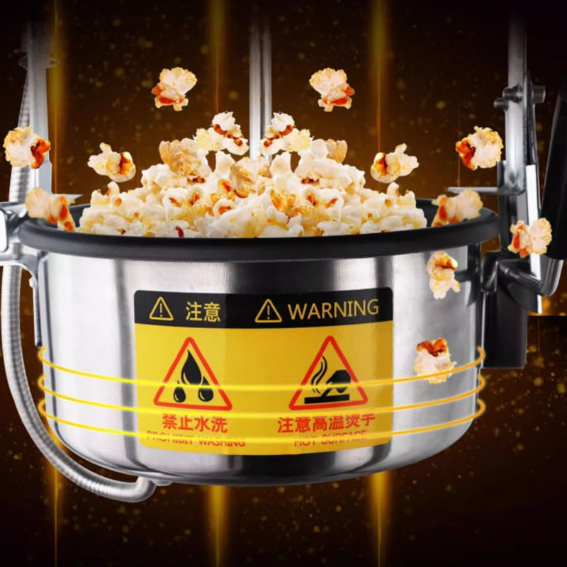 全自動業務用ポップコーンマシン 220/110V ステンレス - Commercial Popcorn Machine のレビューと価格