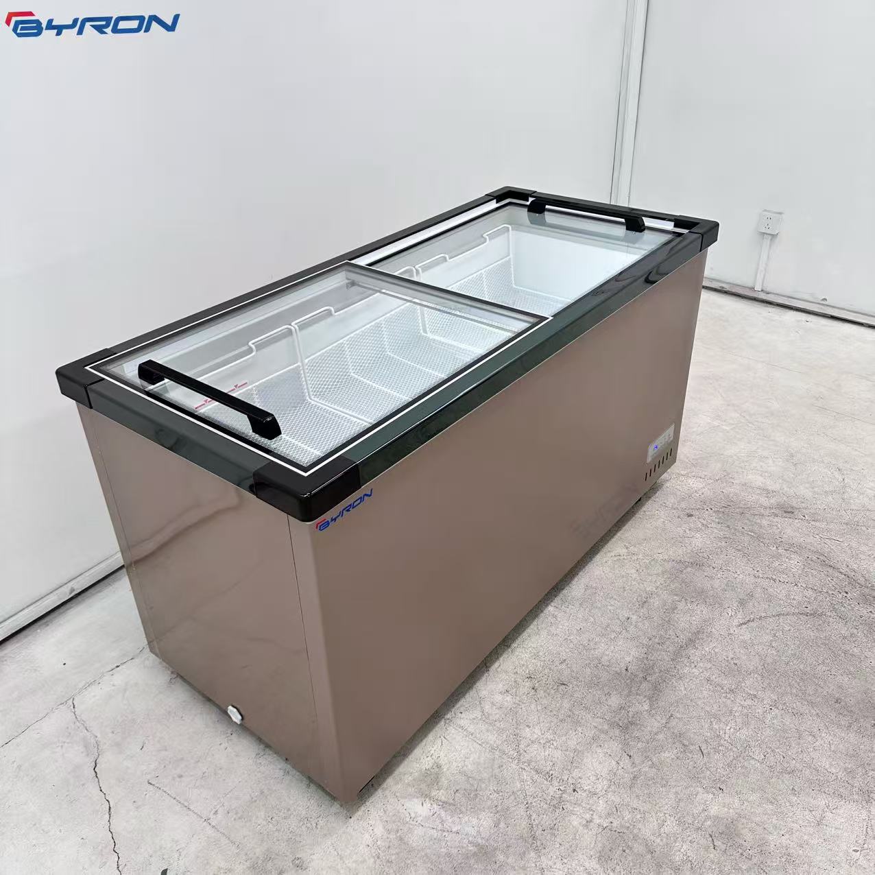 業務用大型冷凍庫、400～1500Lステンレス製スライドガラ - Commercial Chest Freezer のレビューと価格