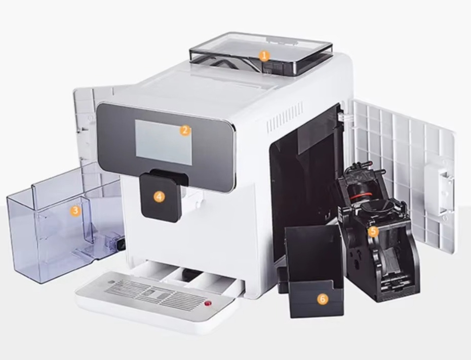 高品質ステンレス鋼タッチスクリーン式自動業務用エスプレッソコ - Commercial Espresso Machine のレビューと価格