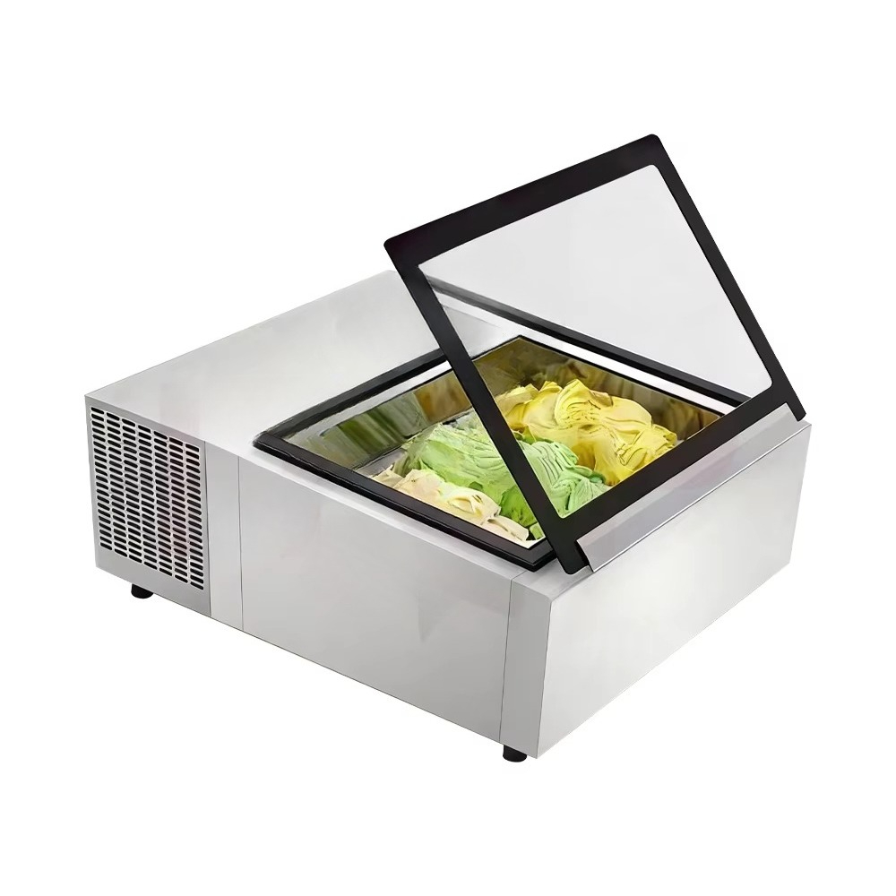業務用ガラス扉ミニ冷凍庫 小型 新品 アイスクリーム冷凍庫  - Commercial Chest Freezer のレビューと価格