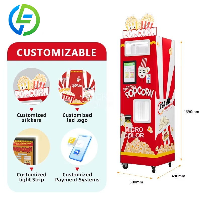 カスタマイズ可能な業務用ポップコーンマシン　人気沸騰中！全自 - Commercial Popcorn Machine のレビューと価格
