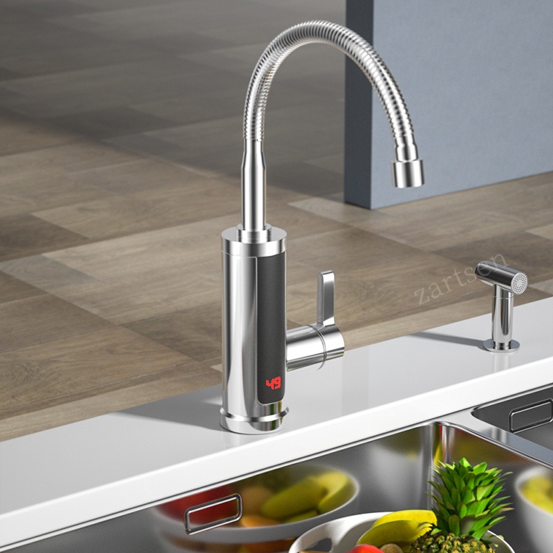 キッチン蛇口電気タップキッチンタップ瞬間湯沸かし器加熱可能  - Commercial Kitchen Tap のレビューと価格