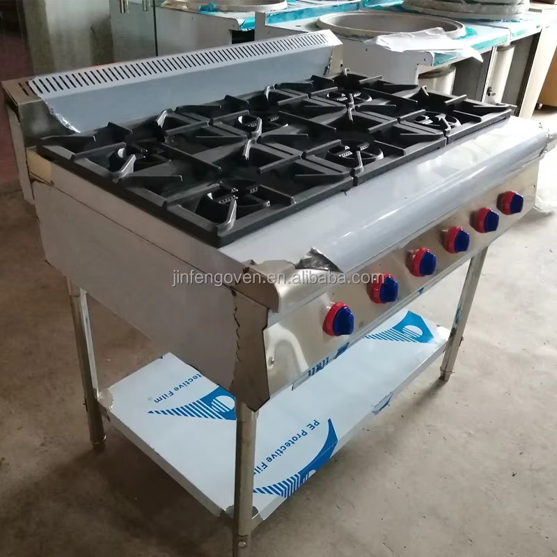 業務用厨房機器 プロ仕様 6口ガスコンロ 工業用ポータブルガ - Commercial Kitchen Burner のレビューと価格