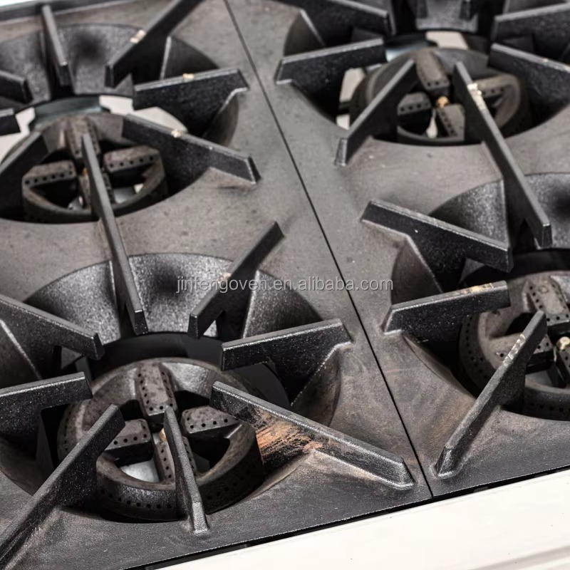 業務用厨房機器 プロ仕様 6口ガスコンロ 工業用ポータブルガ - Commercial Kitchen Burner のレビューと価格
