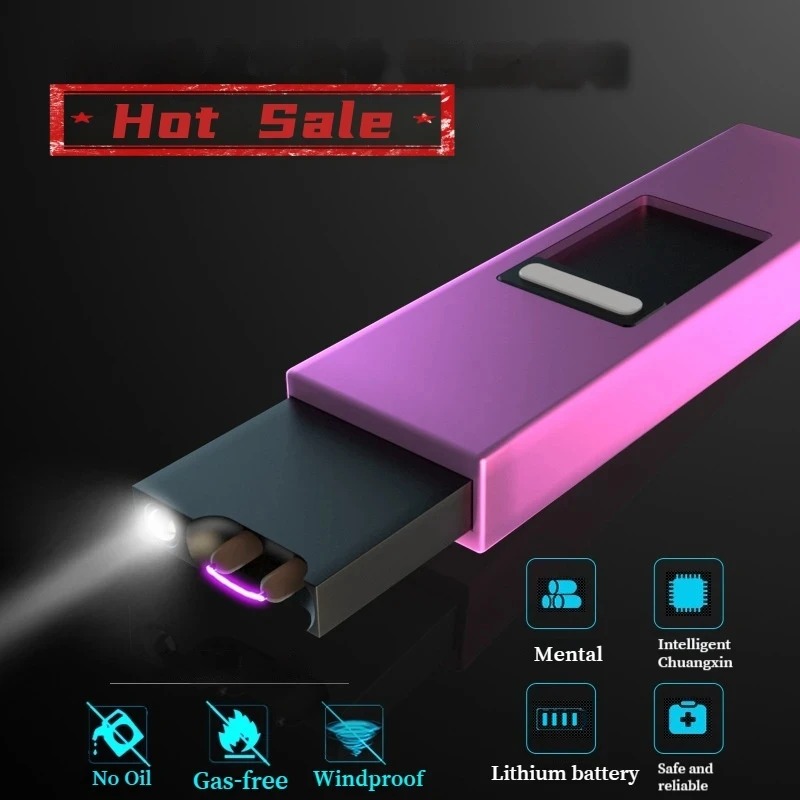 ポータブルパルスアーク電子ライター屋外防風LEDパワーディス - Commercial Kitchen Burner のレビューと価格