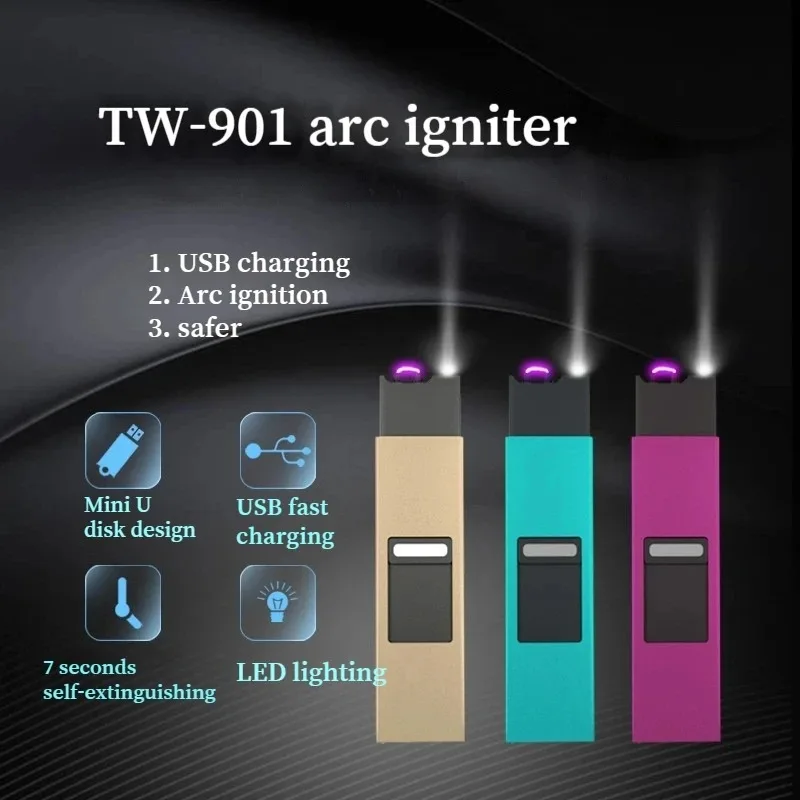 ポータブルパルスアーク電子ライター屋外防風LEDパワーディス - Commercial Kitchen Burner のレビューと価格