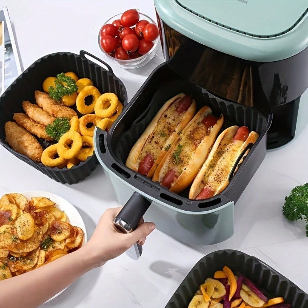 1個入り再利用可能なシリコン製エアフライヤーライナー、エアフ - Commercial Kitchen Items のレビューと価格