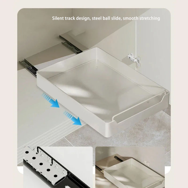 新しいキッチン収納ラック スライドレール付き 引き出し式キッ - Commercial Kitchen Swing Door のレビューと価格