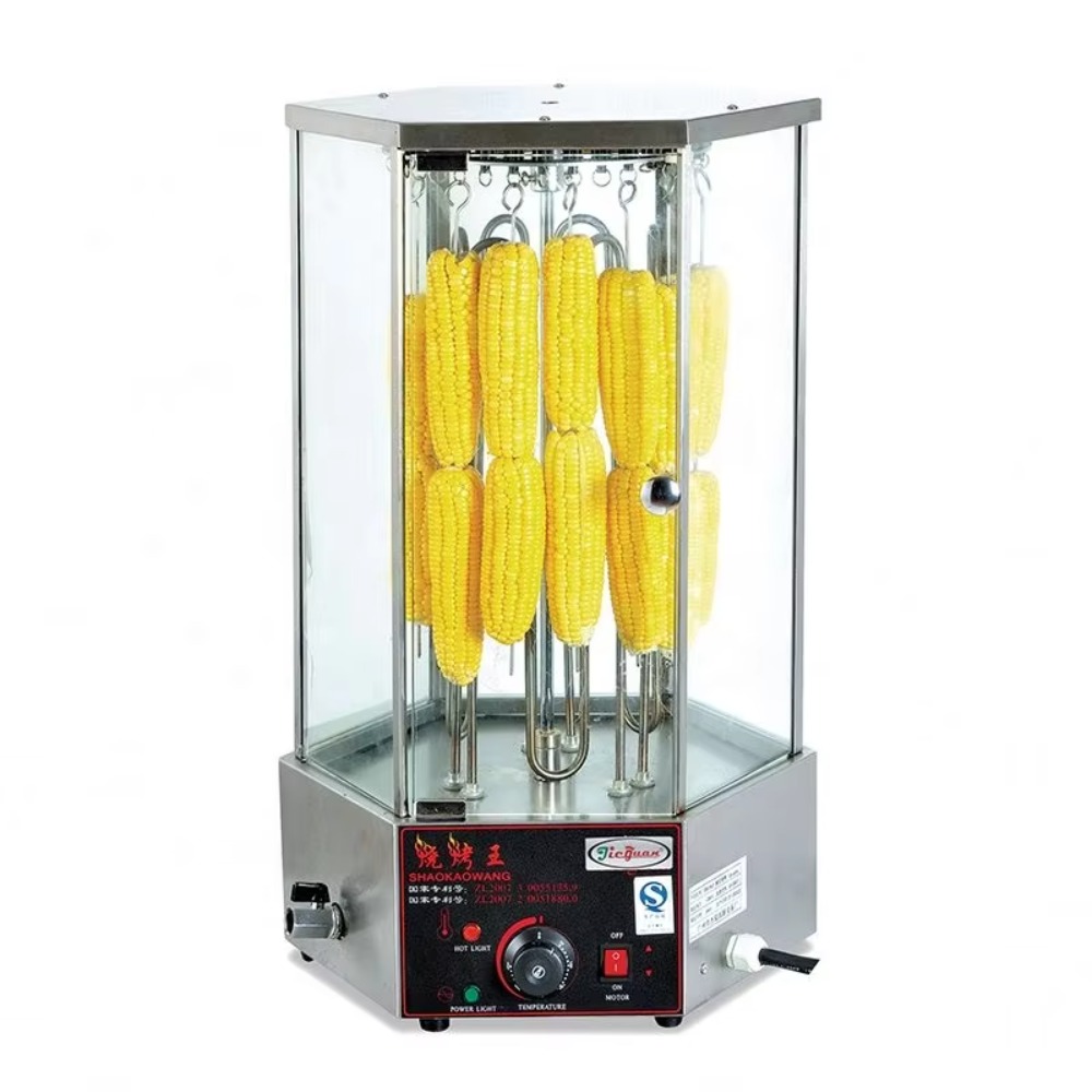 回転式コーンコブ＆ケバブ焼き機、業務用厨房機器、BBQグリル - Commercial Kitchen Parts & Service のレビューと価格