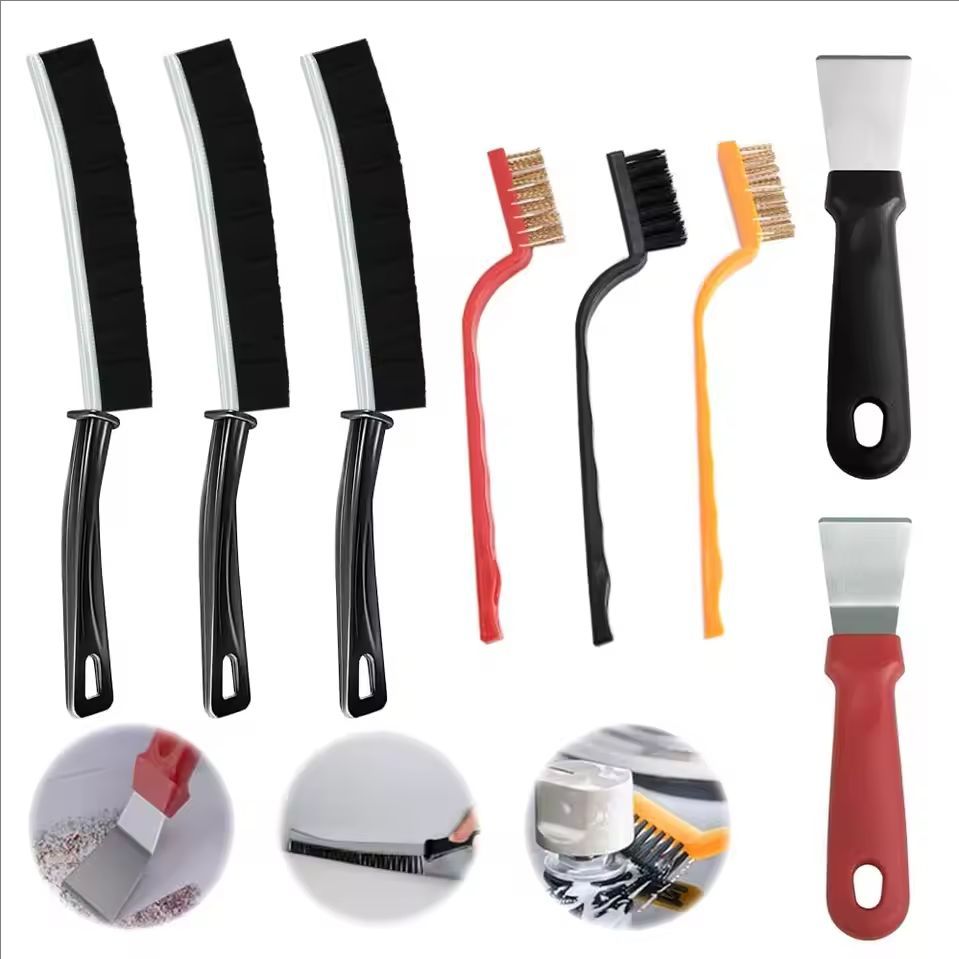 クリーニングツールセット 多用途耐久性ブラシスクレーパー ガ - Commercial Kitchen Hood Cleaning のレビューと価格