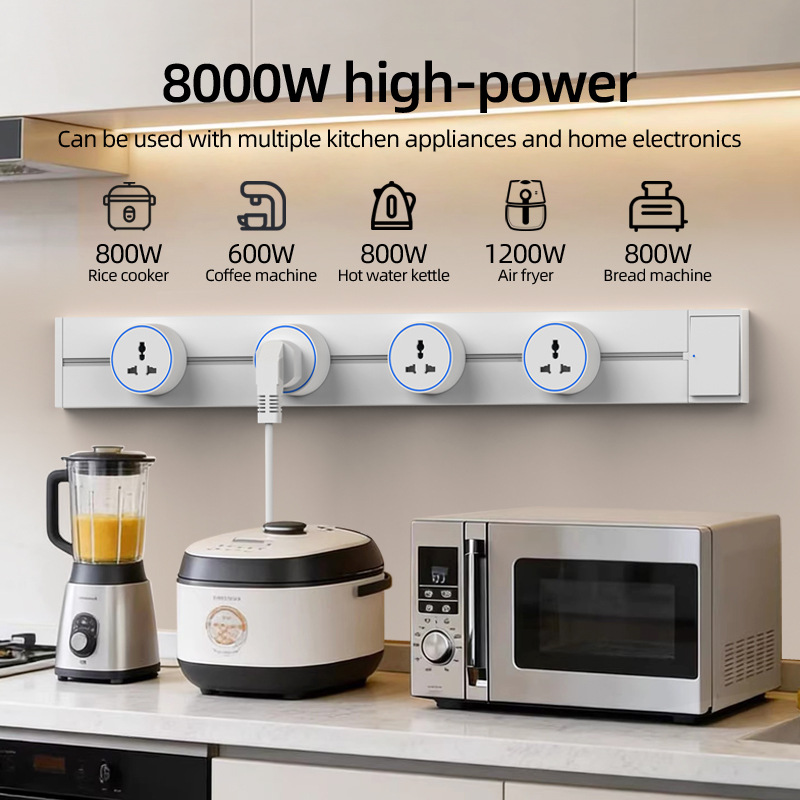 ホワイトホーム可動式電源トラックソケットワンキーパワーオフス - Commercial Kitchen Swing Door のレビューと価格