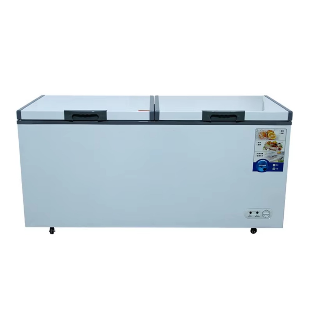 ダブルドア横型冷凍庫 冷蔵庫 業務用冷凍庫 二温度帯 銅管  - Commercial Chest Freezer のレビューと価格