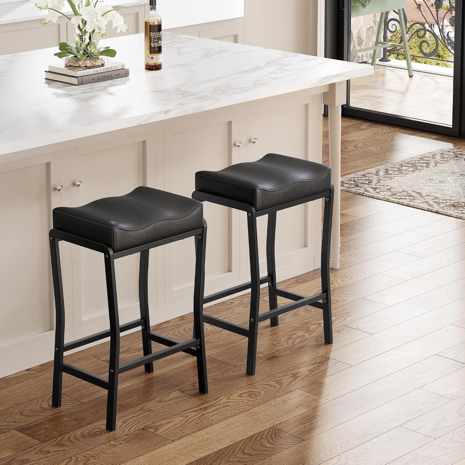 カウンターハイトバースツールセット（1/2/4脚）、26.2 - Commercial Kitchen And Bar のレビューと価格