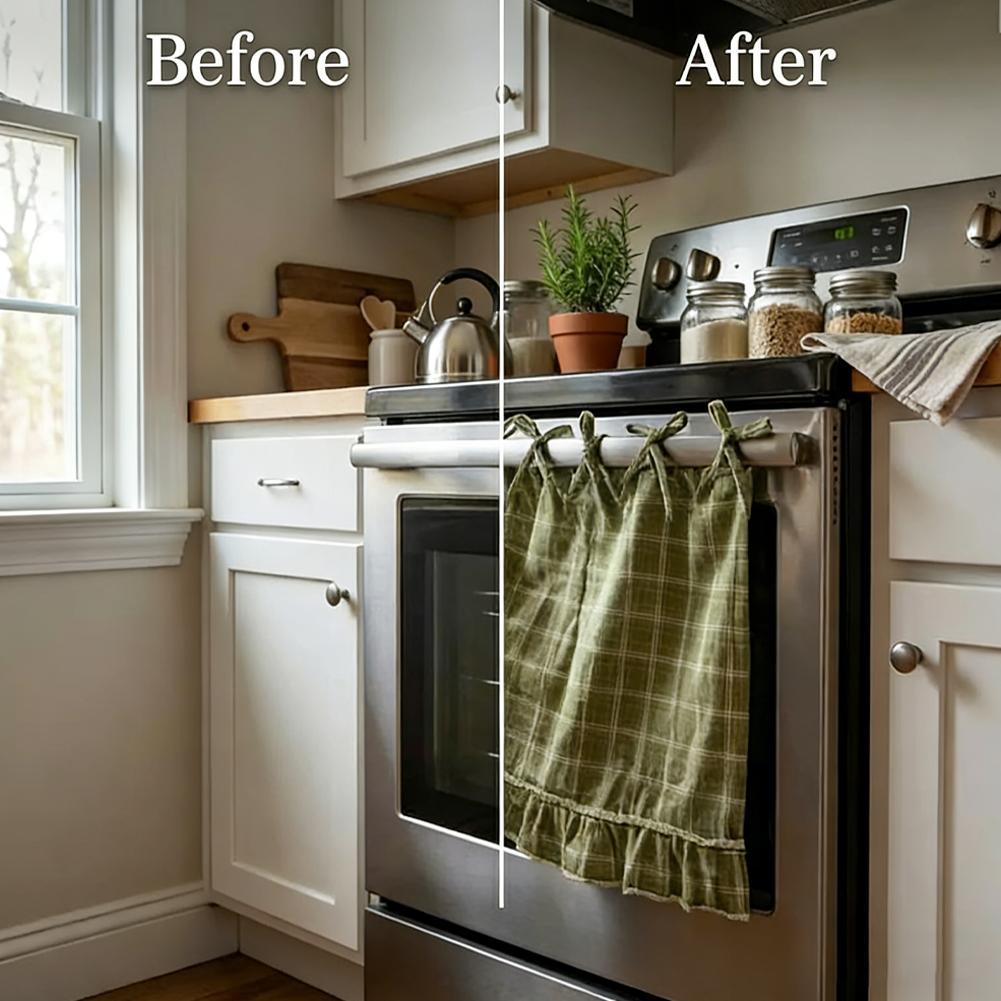 オーブンカバー　手作り農家風オーブンカバー　フリル付き　スト - Commercial Kitchen Warmer のレビューと価格