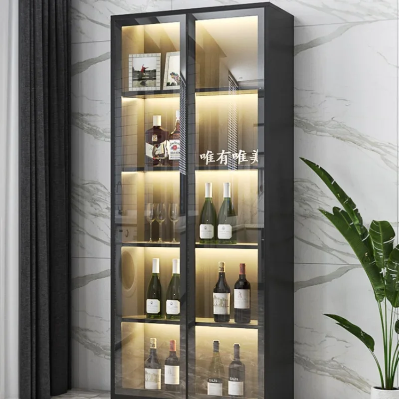 リビングルーム収納バー エスタンテ ガラスディスプレイ ワイ - Commercial Kitchen And Bar のレビューと価格
