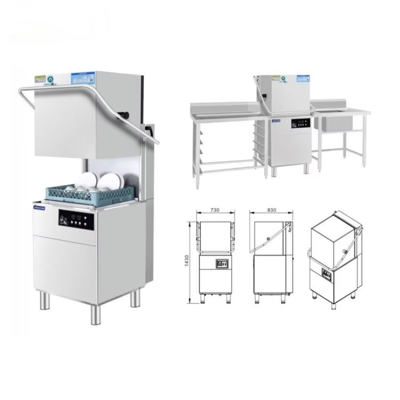 業務用自動フード式食器洗浄機 ステンレス製 レストラン・ホテ - Commercial Kitchen Hood Cleaning のレビューと価格