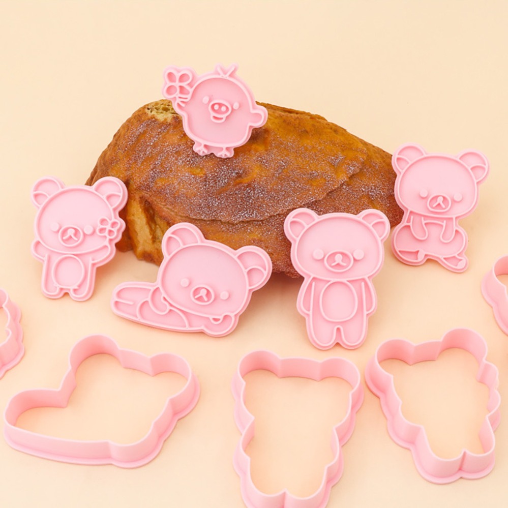 クッキーカッター漫画のクマのビスケット型スタンプキッチンベー - Commercial Kitchen Items のレビューと価格